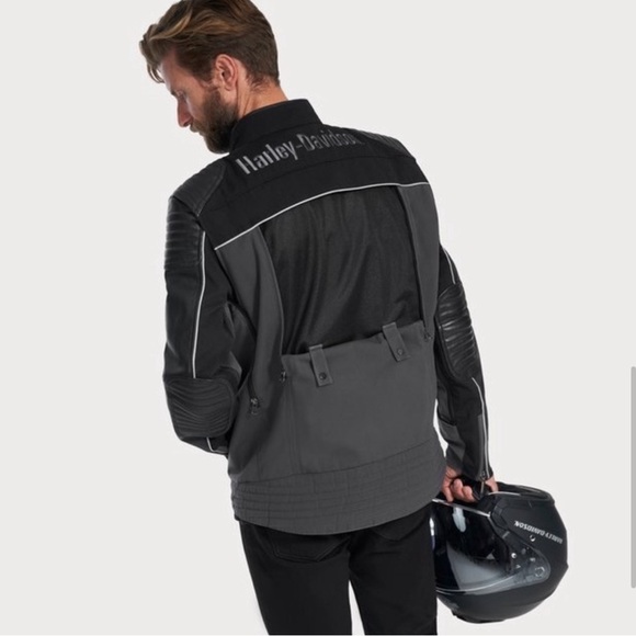 Harley-Davidson® Men's Sheridan Switchback Lite Mixed Media Jacket XL - Picture 5 of 6